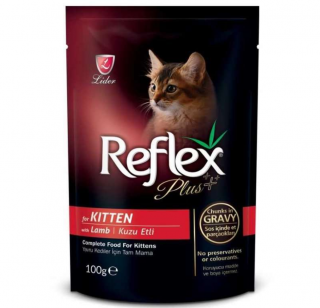 Reflex Plus Kitten Pouch Kuzu Etli 100 gr Kedi Maması kullananlar yorumlar